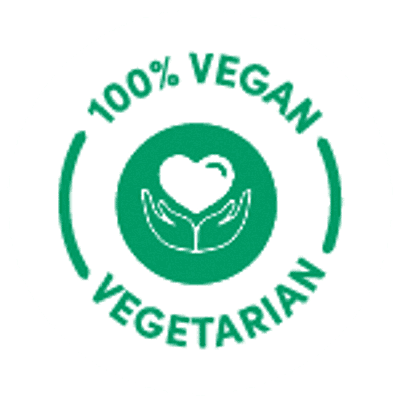 100% Vegan and Vegetarian