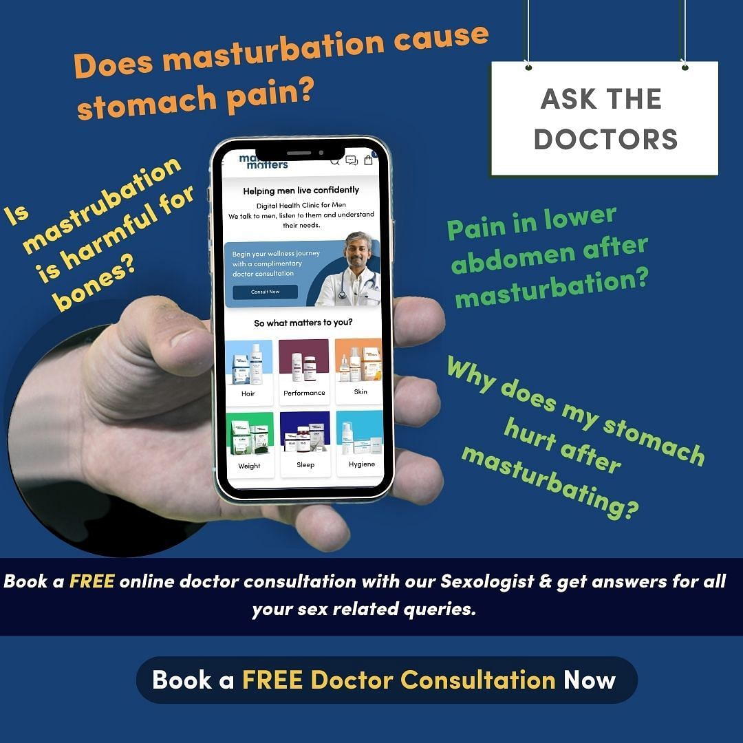 Does Masturbation Cause Back Or Stomach Pain Facts Myths FAQs