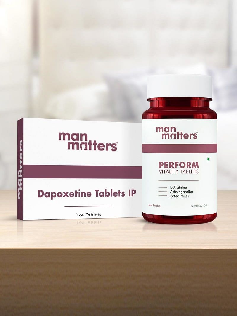 Dapoxetine Tablets and PERFORM Vitality Energy Boosting Tablets