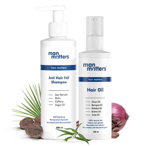 Hair Care Essentials Kit| 1x Anti Hairfall Shampoo + 1x Hair Oil