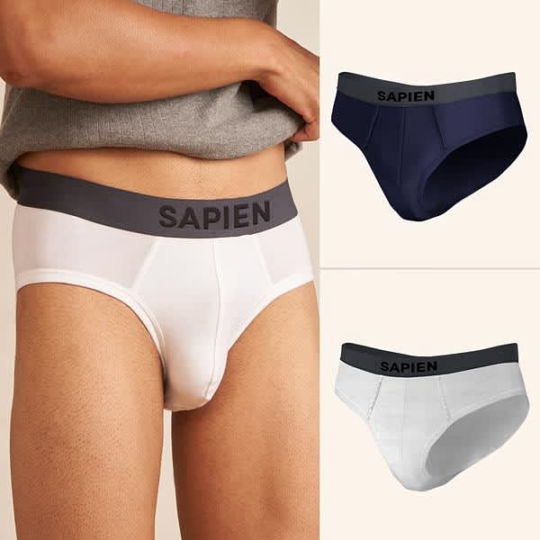 Sapien Briefs for Men (Pack of 2 Men's Underwear)