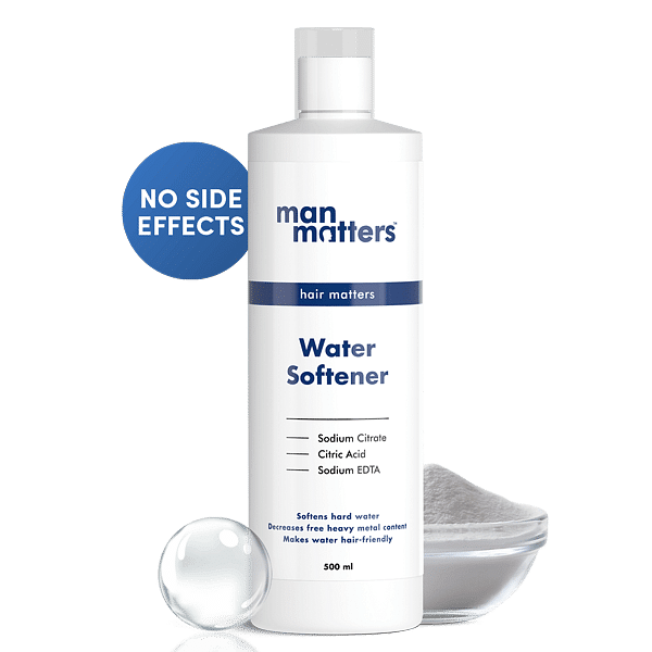 Man Matters Chelate Water Softener: A cruelty and preservative free hard water softening solution