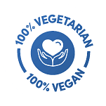 100% Vegetarian and Vegan